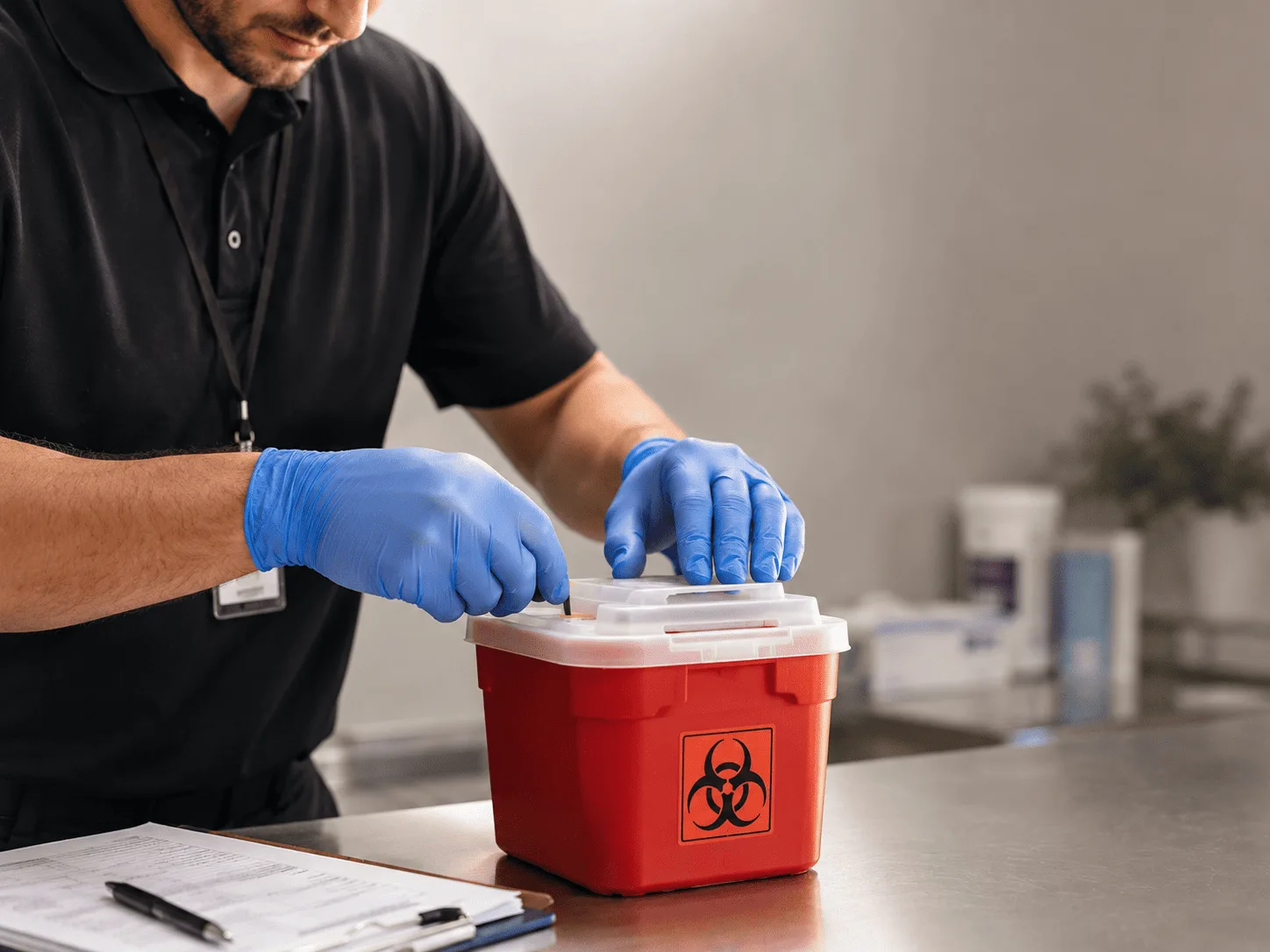 Why choose Sharps Waste Disposal in Saint Benedict, OR
